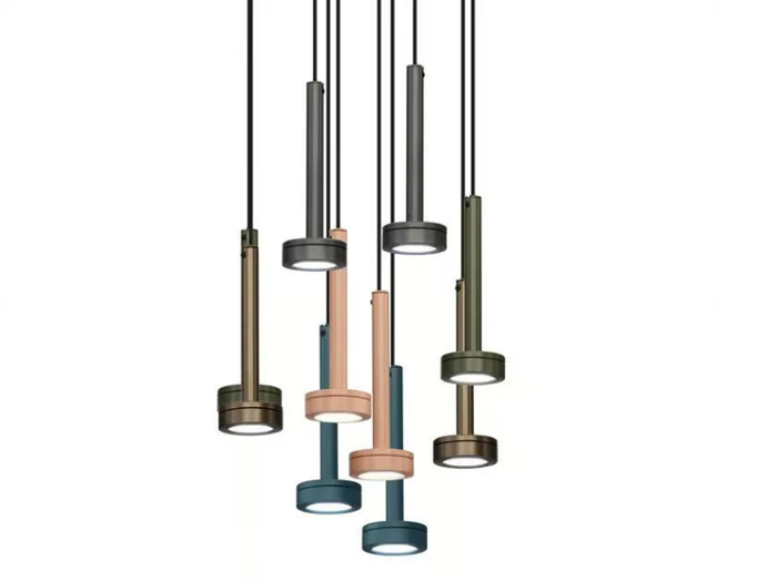 ASTRAL COOLORS - LED aluminium pendant lamp _ Euroluce Lampadari